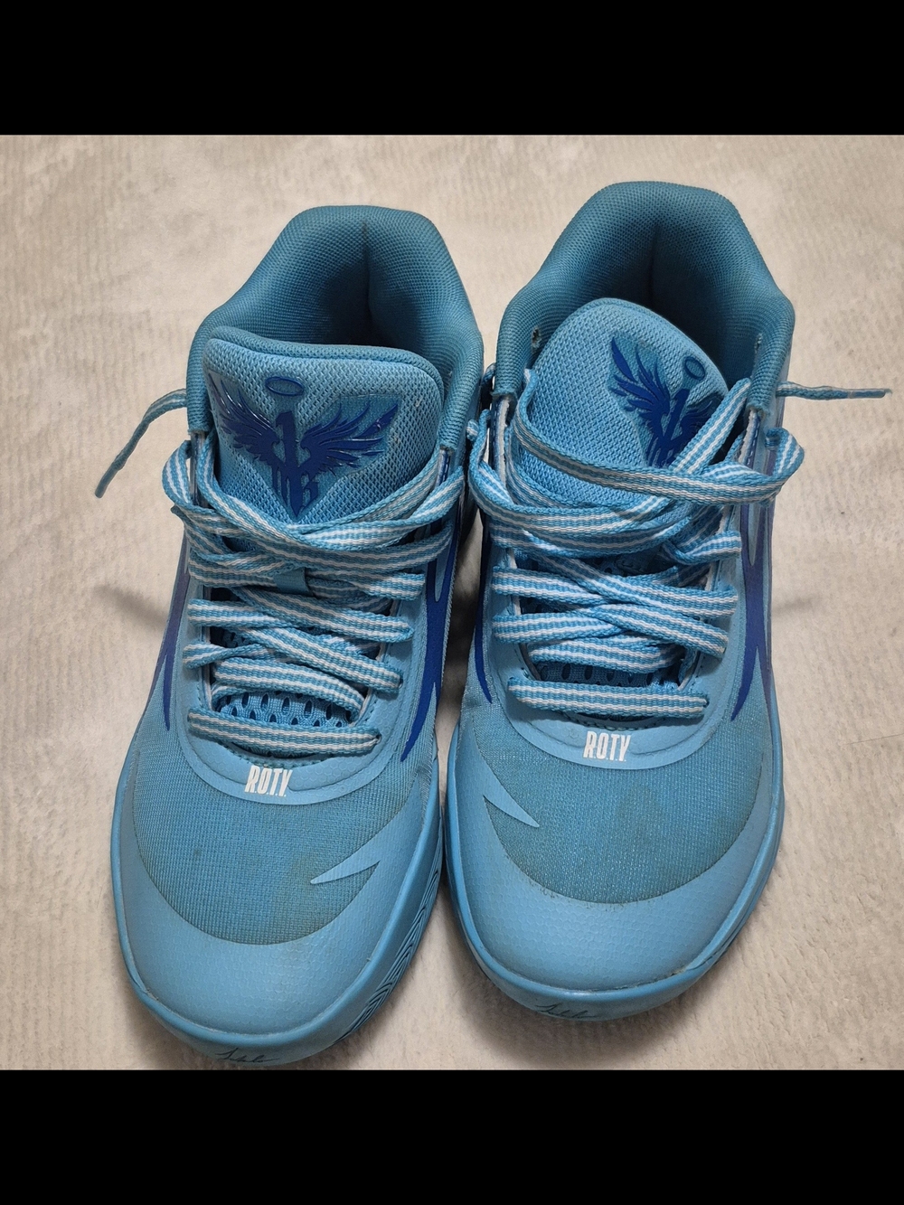Puma Kids Teal Athletic Sneakers